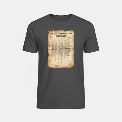 Forgotten Heroes — America 250 Heritage Tee