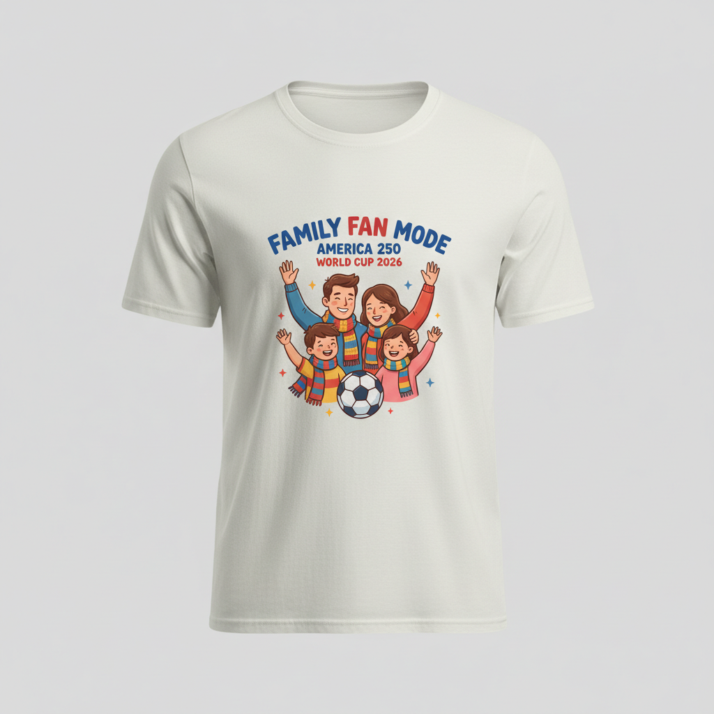 Family Fan Mode — America 250 Heritage Tee
