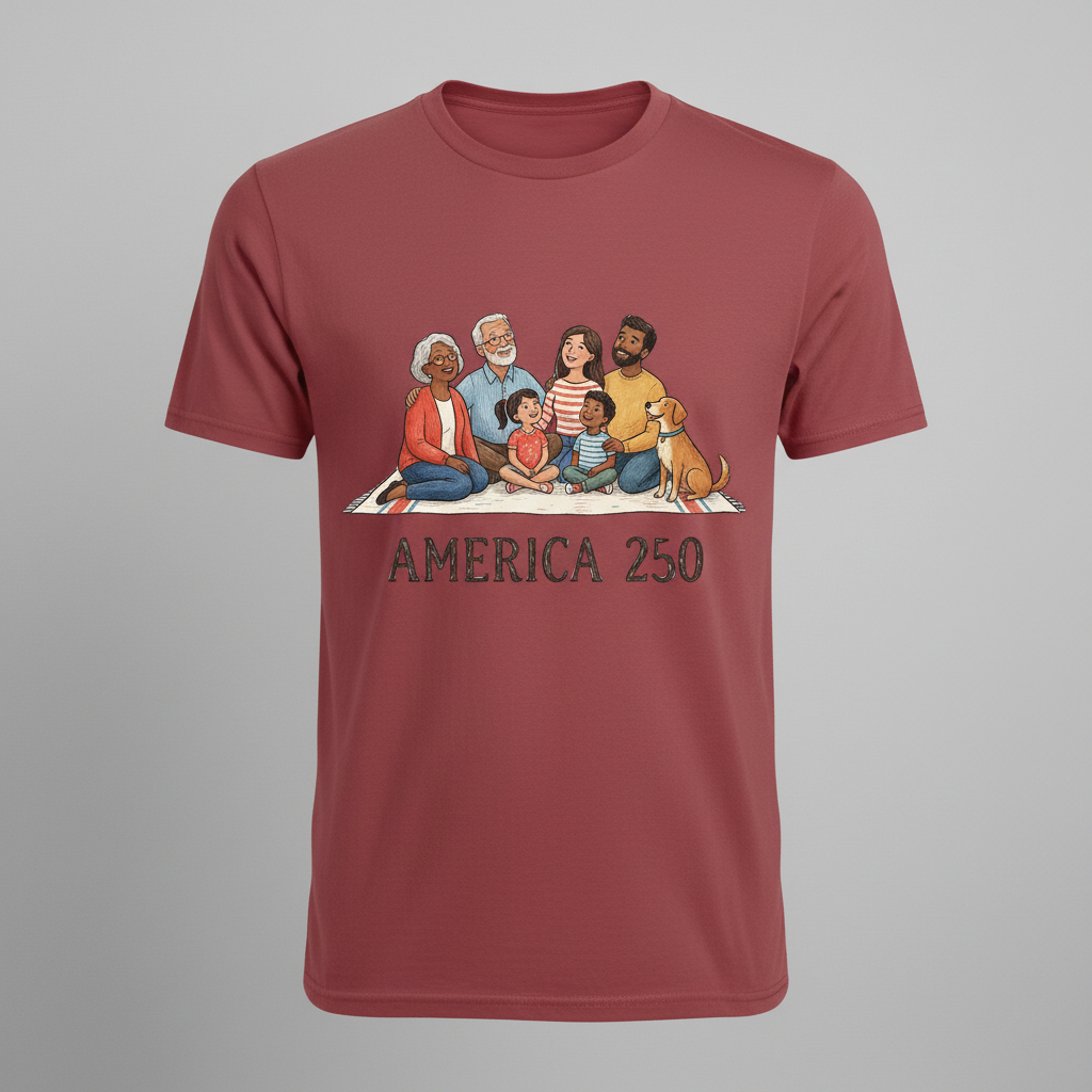 Generations Together — America 250 Family Tee