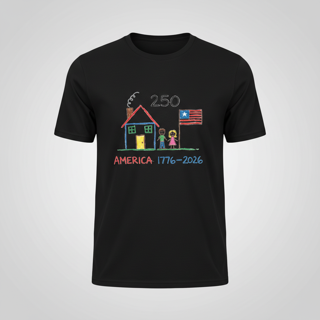 Drawn by Generations — America 250 Heritage Tee