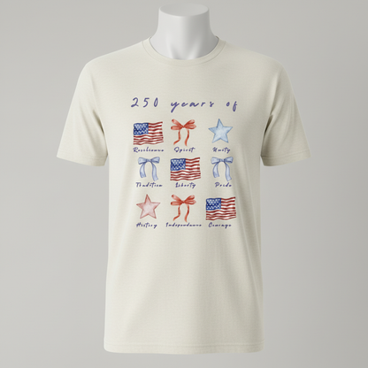 America 250 – Symbols of Freedom T-Shirt