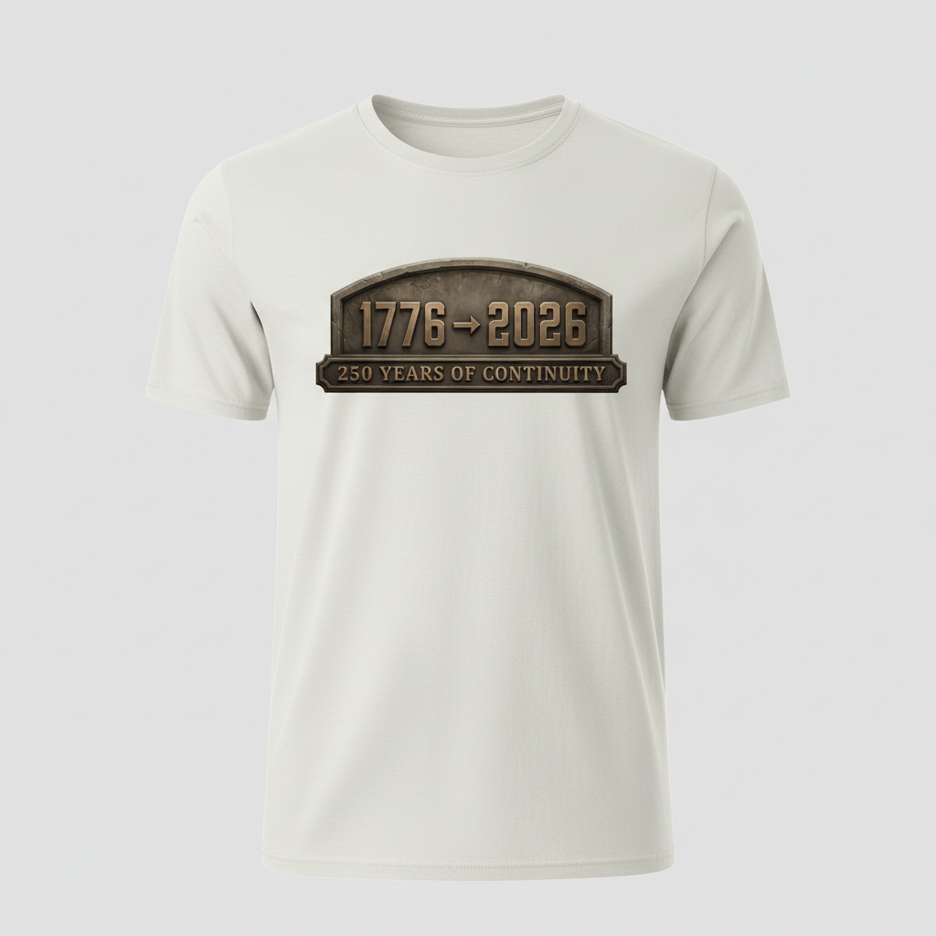 Timeless Continuity — America 250 Heritage Tee
