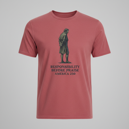 Duty Before Applause — America 250 Heritage Tee