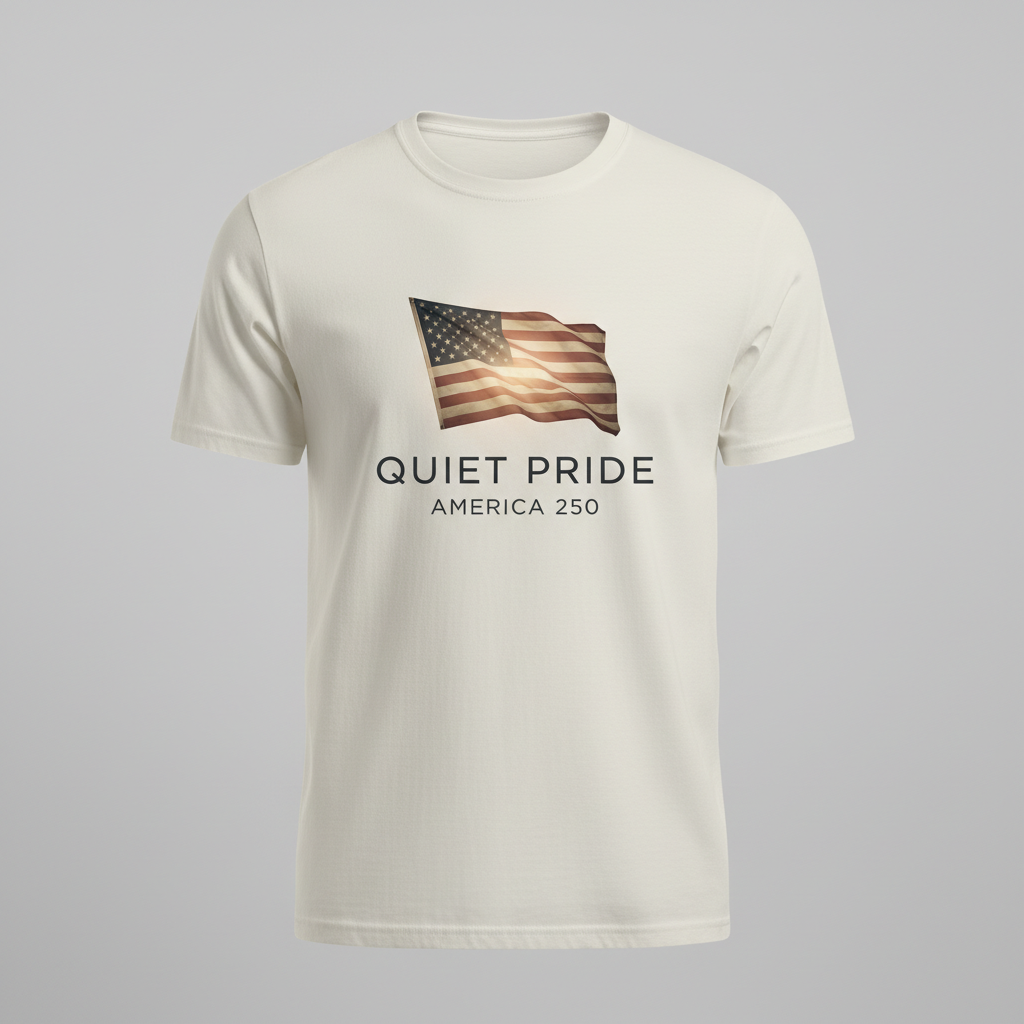 Quiet Pride — America 250 Legacy Tee