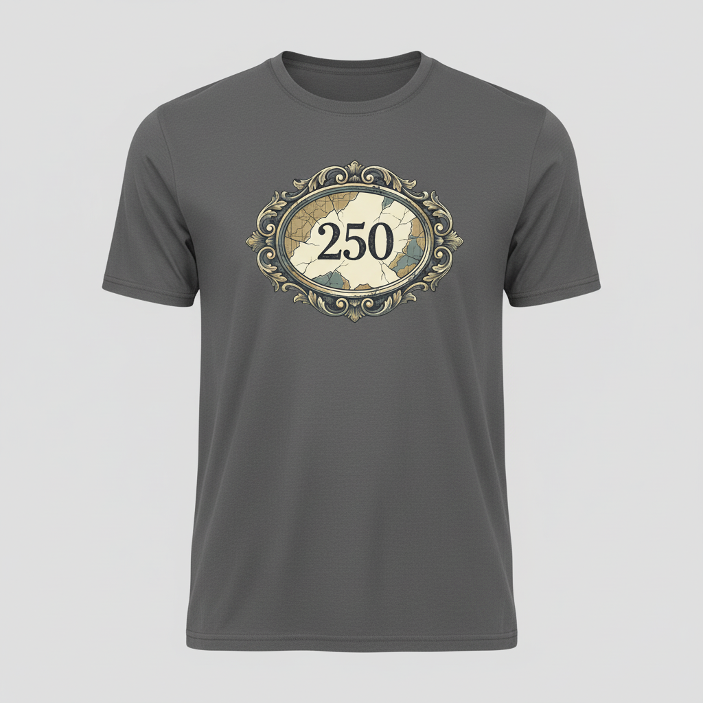 Framed in Time — America 250 Tee