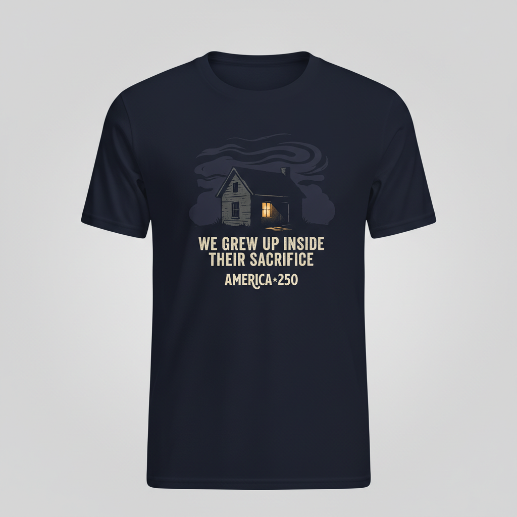 Shelter of Sacrifice — America 250 Heritage Tee