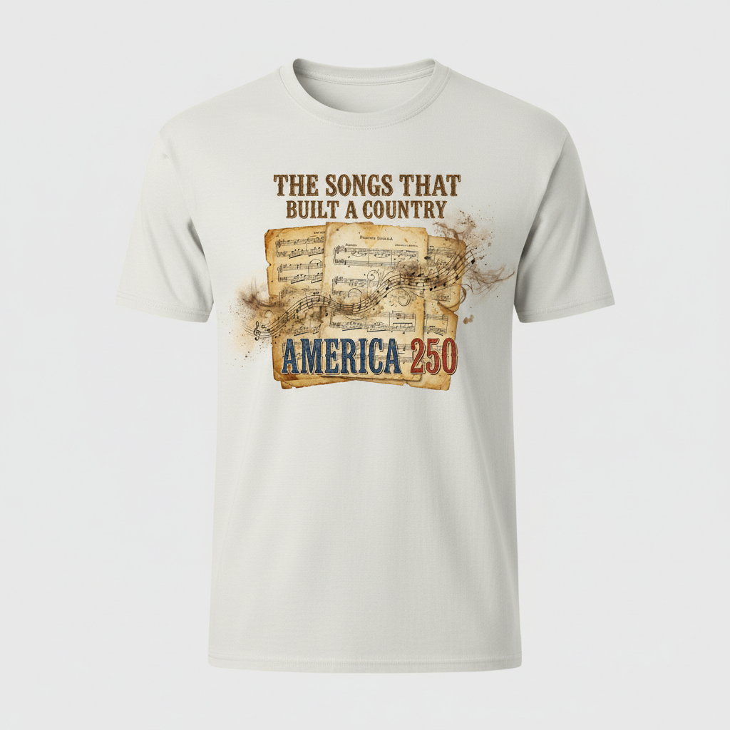 Anthems of Liberty — America 250 Heritage Tee