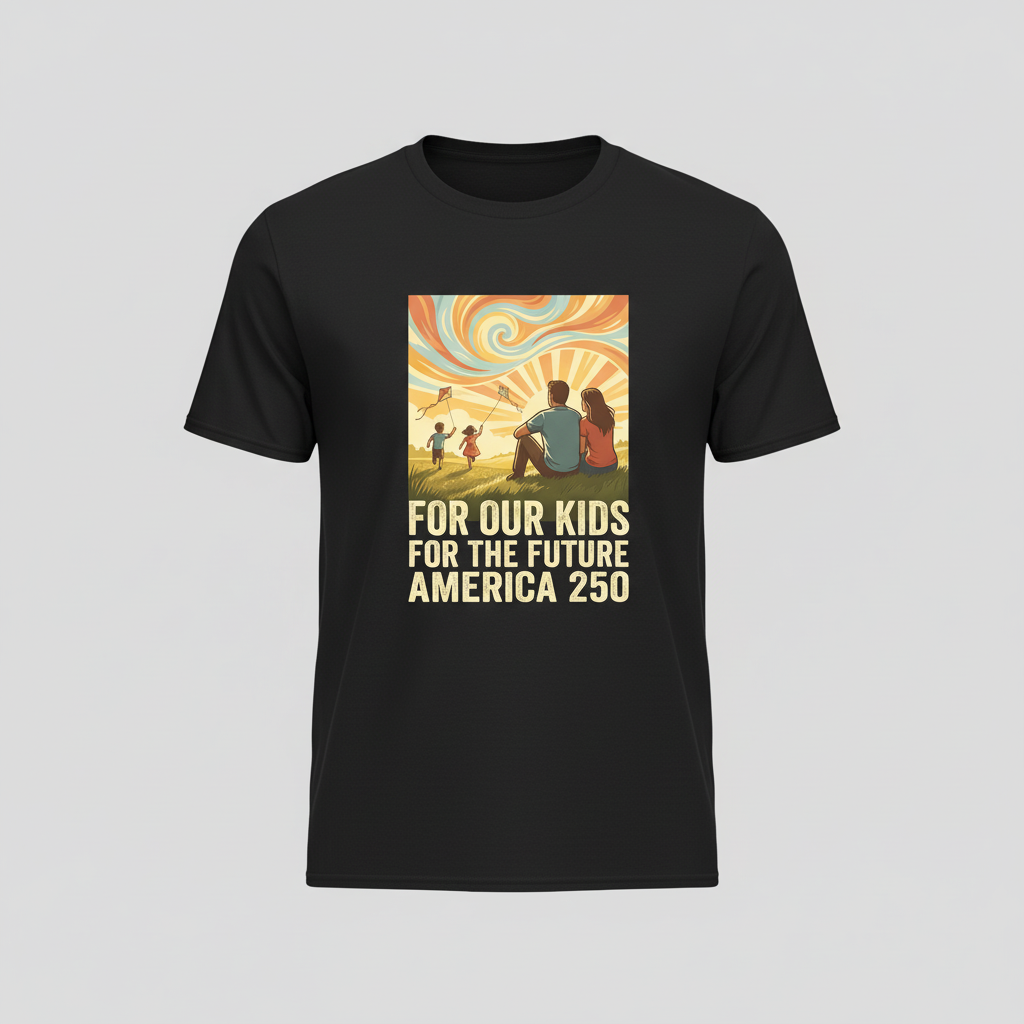 For Our Kids, For the Future — America 250 Heirloom Tee