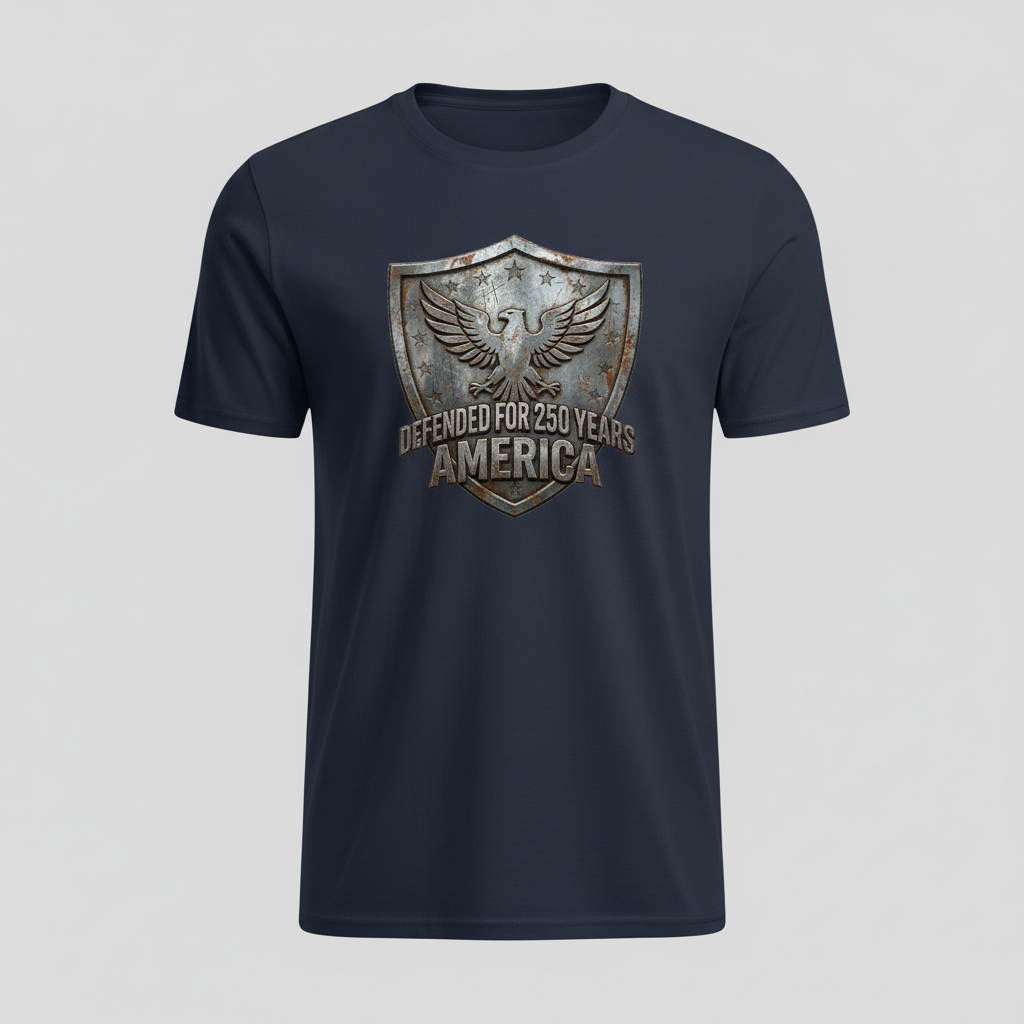 Defended for 250 Years — America Heritage Tee
