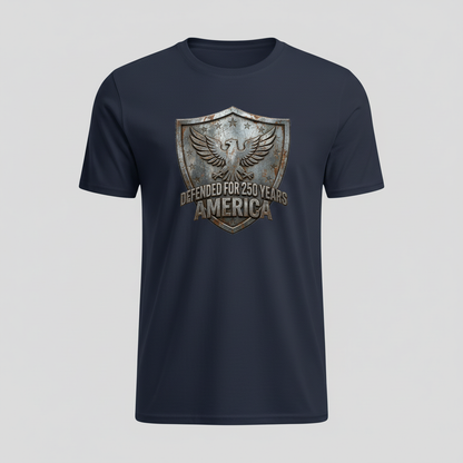 Defended for 250 Years — America Heritage Tee