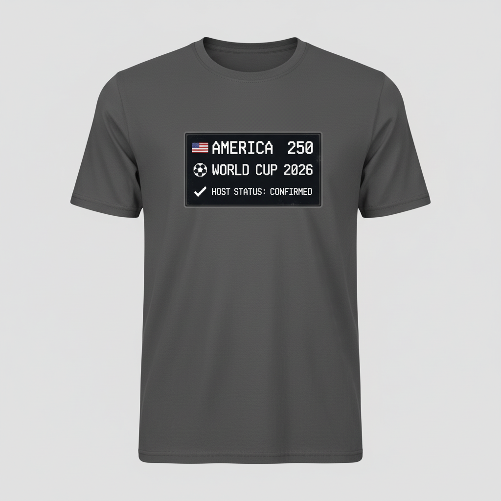 America 250 — World Cup 2026 Host Status: Confirmed T-Shirt