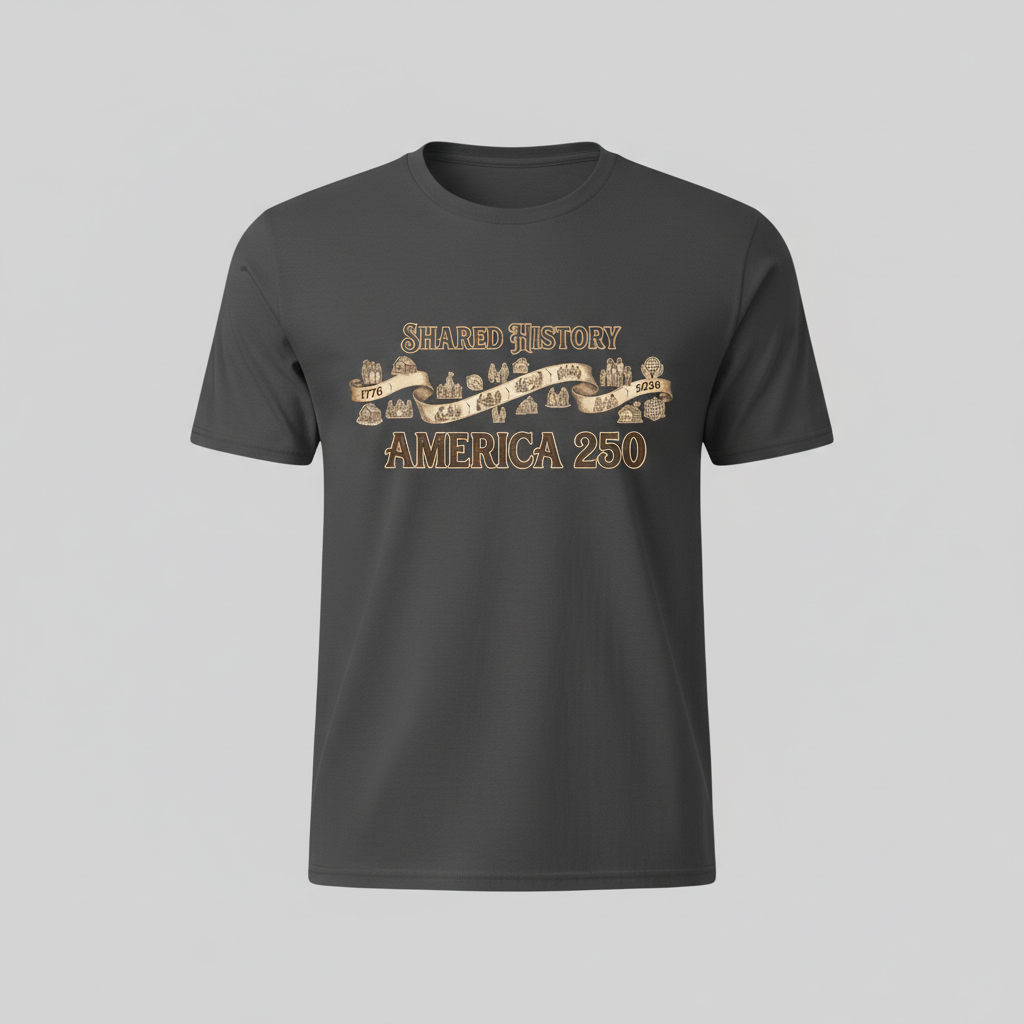 Chronicle Ribbon — America 250 Heritage Tee