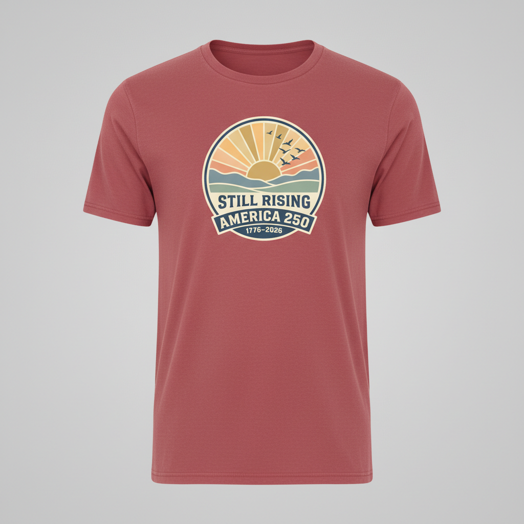 Still Rising — America 250 Sunrise Tee
