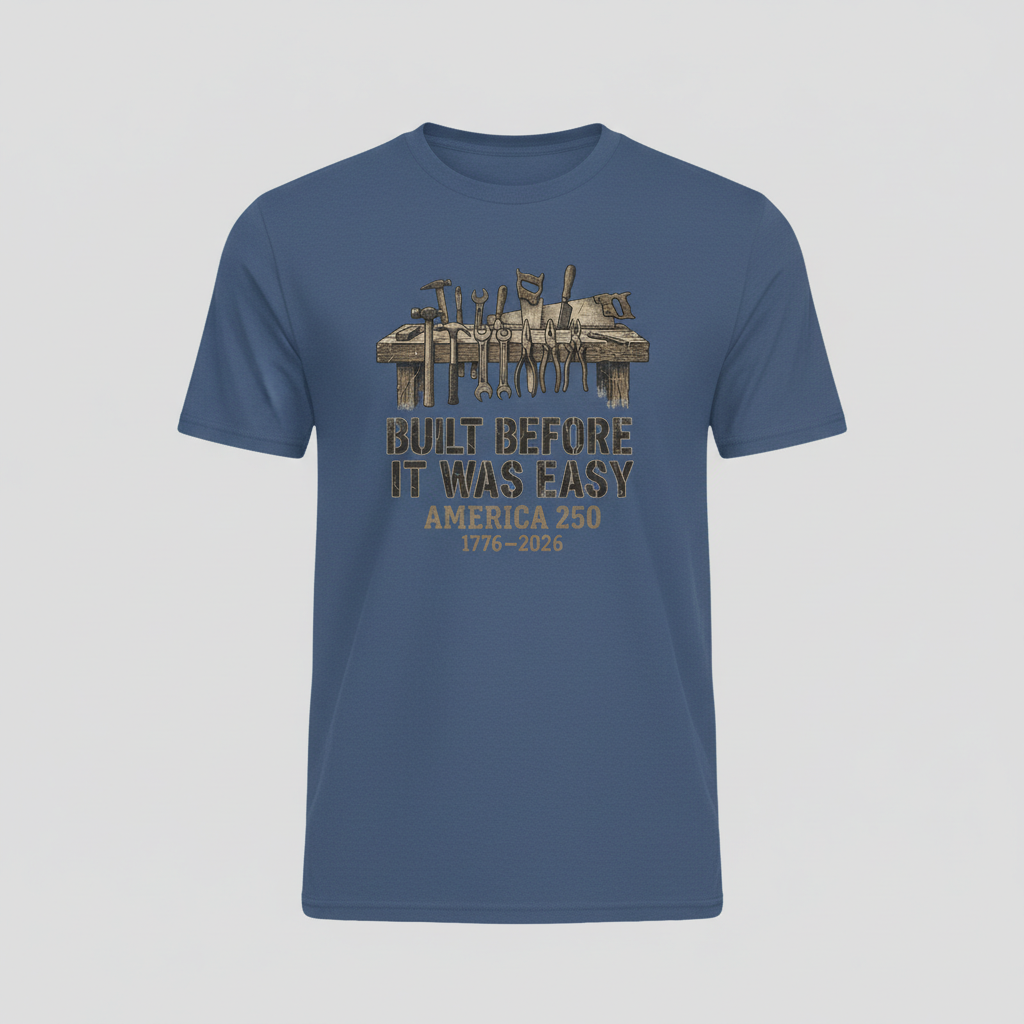 Foundation of Hard Work — America 250 Workline Tee