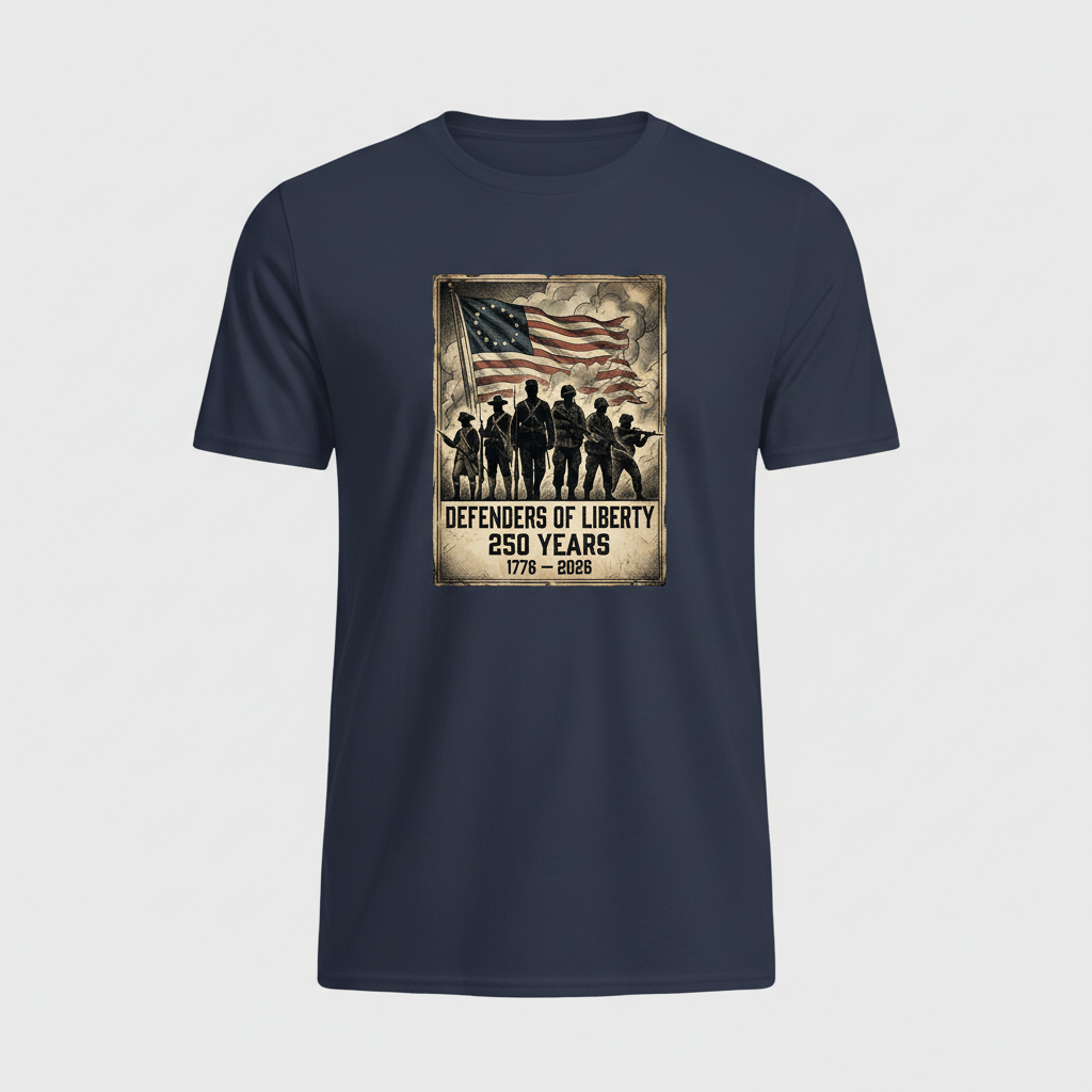 Defenders of Liberty — America 250 Heritage Tee