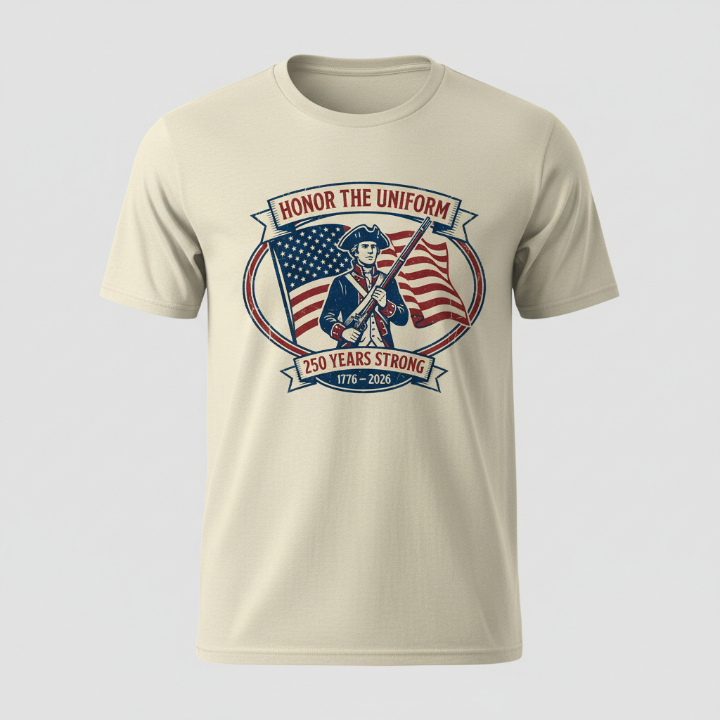 Honor the Uniform — America 250 Legacy Tee