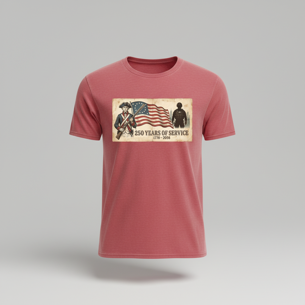 250 Years of Service — America 250 Heritage Tee