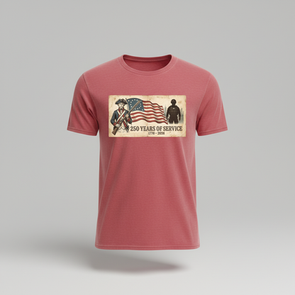 250 Years of Service — America 250 Heritage Tee