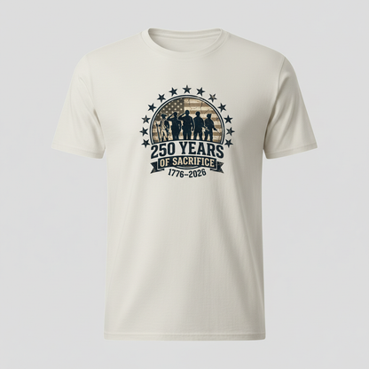 250 Years of Sacrifice — America 250 Heritage Tee