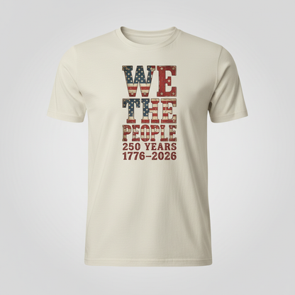 We The People — America 250 Heritage Tee