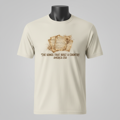 Harmonies of History — America 250 Heritage Tee