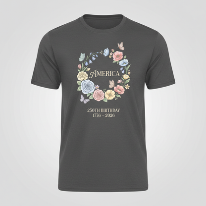 Eternal Blooms — America 250 Heritage Tee