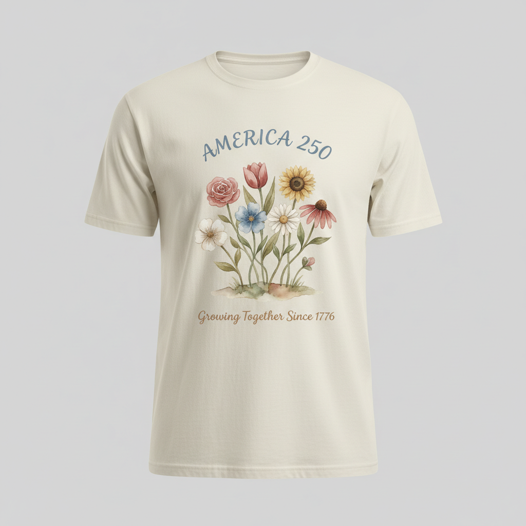 Growing Liberty — America 250 Heritage Tee