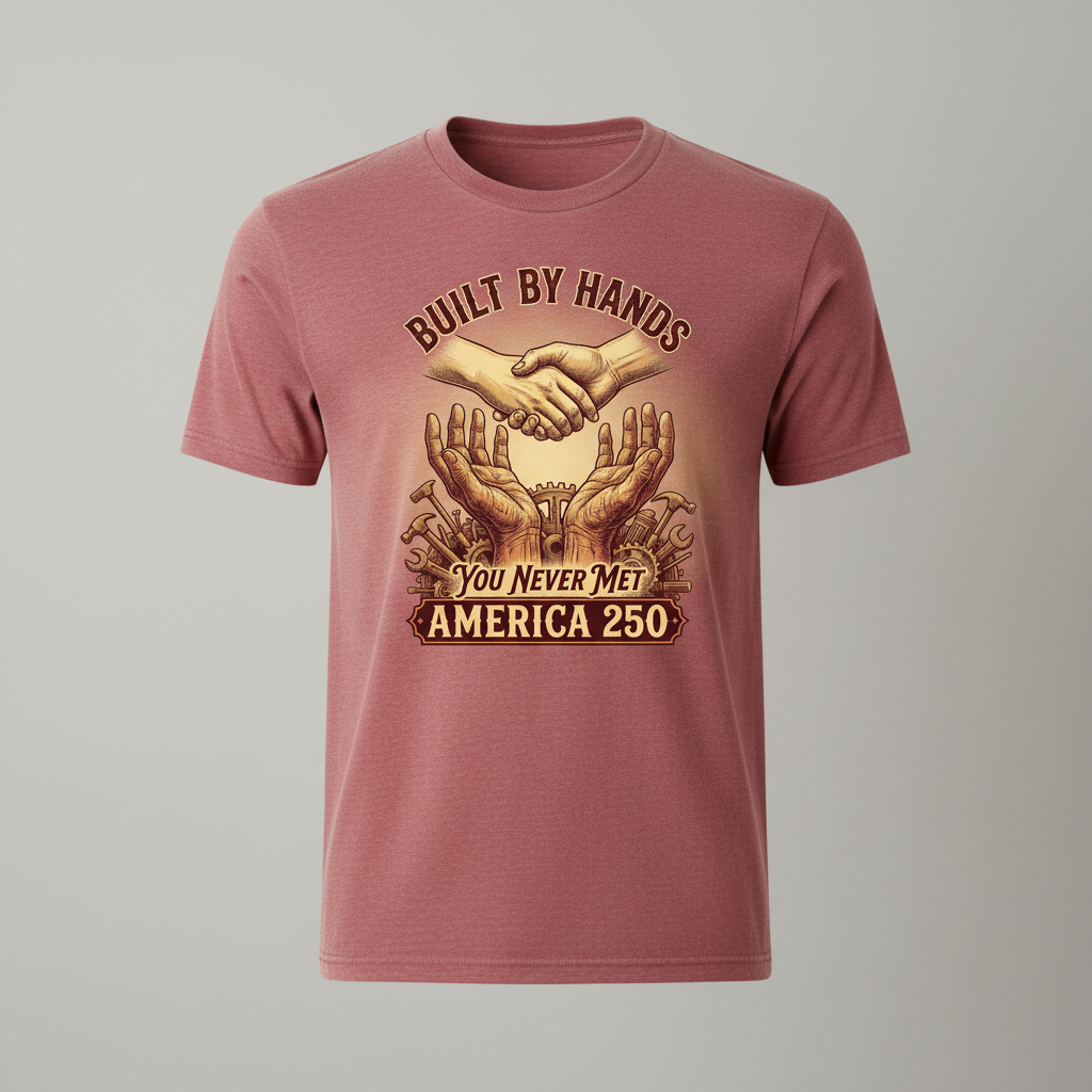 Built by Hands — America 250 Workline Tee