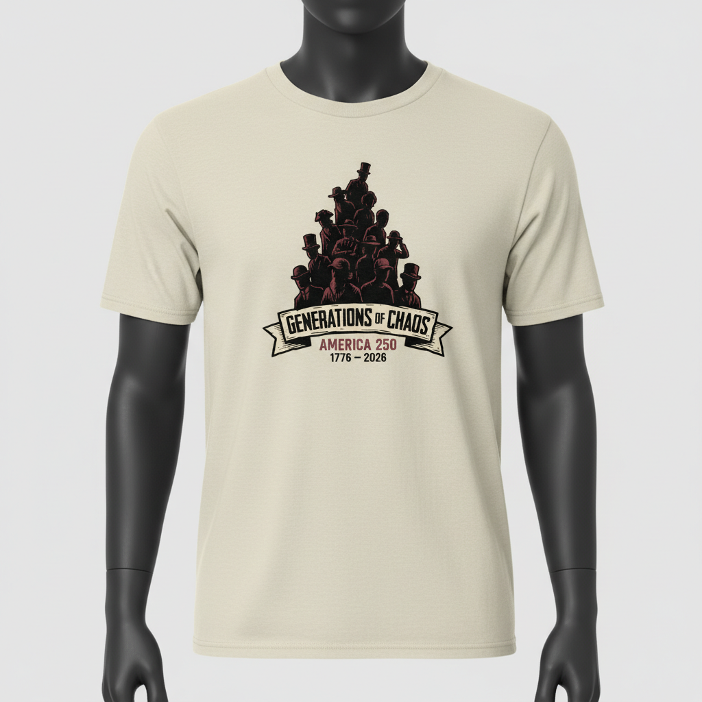 Rising Through Chaos — America 250 Heritage Tee