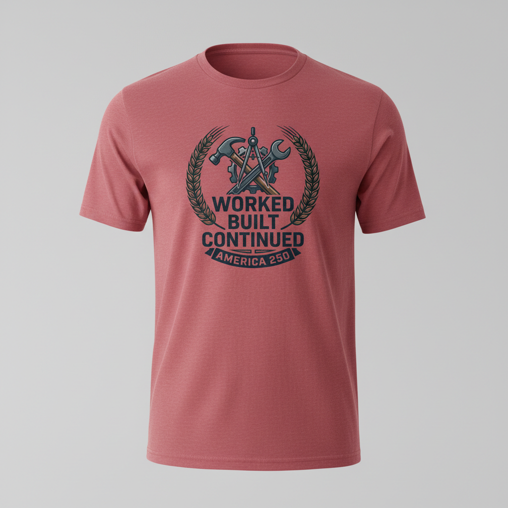Forged by Labor, Carried Forward — America 250 Craft Tee