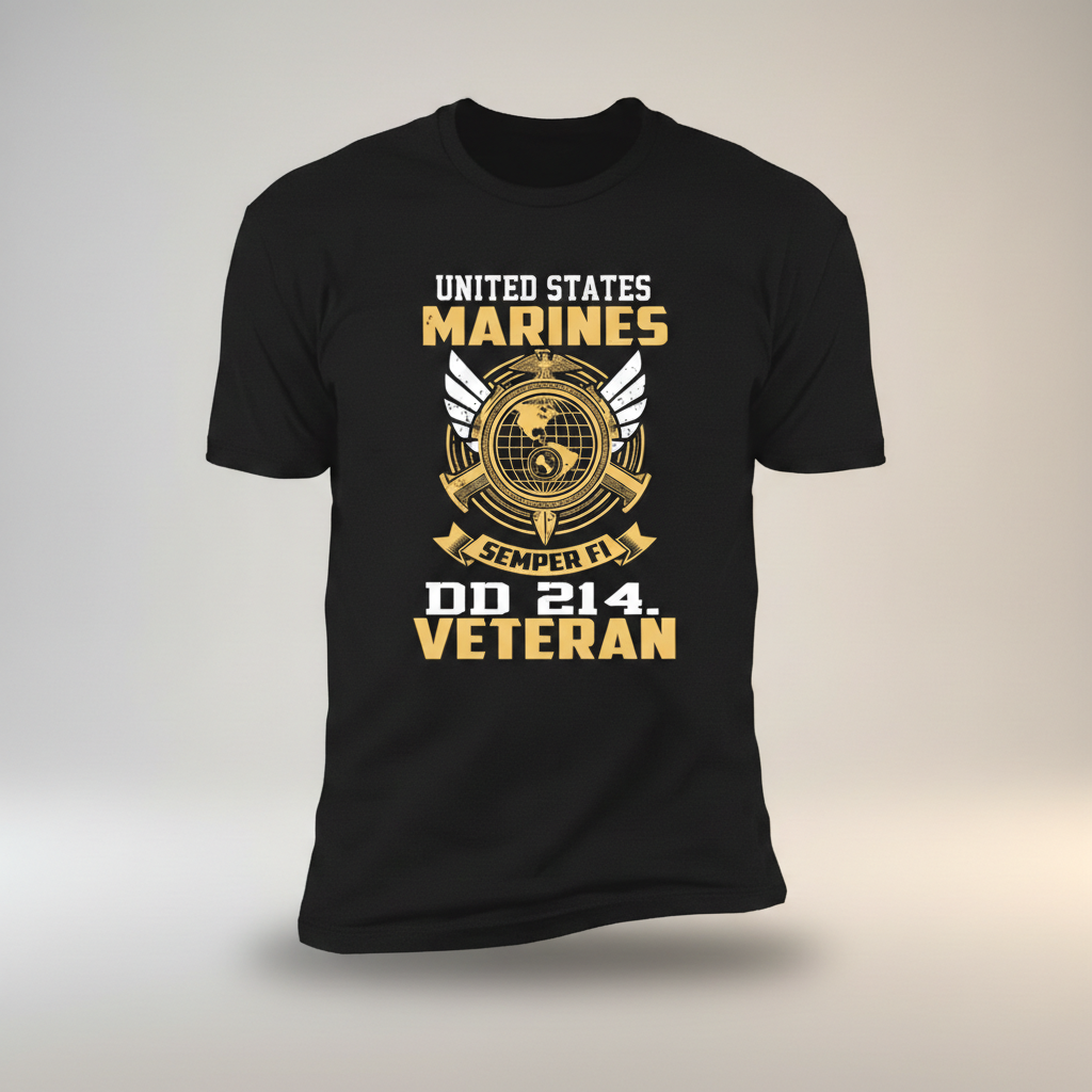 USMC "Retirement Tribute" Forged In Brotherhood Tee (Copy)