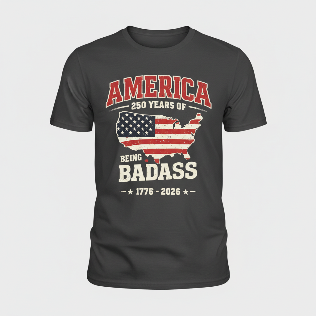 America 250 – Being Badass T-Shirt
