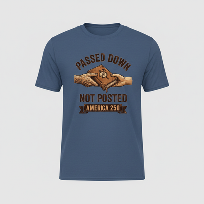 Legacy Is Carried — America 250 Heritage Tee