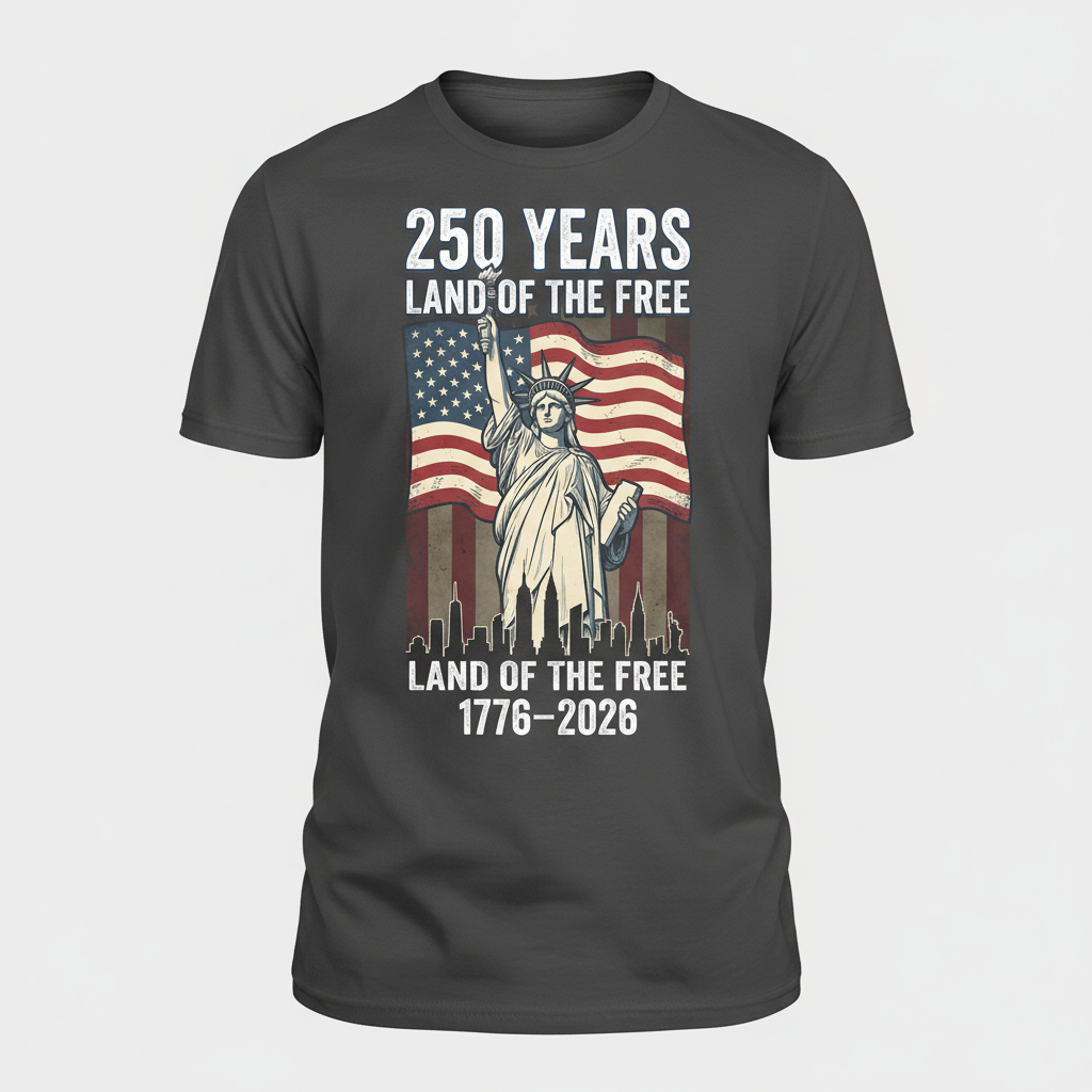 Liberty's Skyline — America 250 Heritage Tee