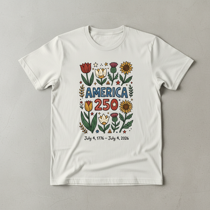 Garden of Liberty — America 250 Heritage Tee