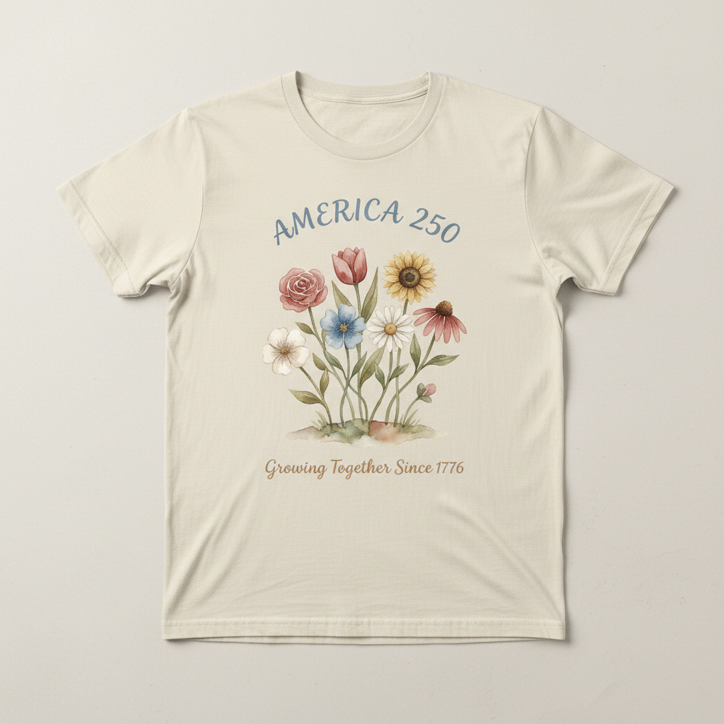 Growing Liberty — America 250 Heritage Tee