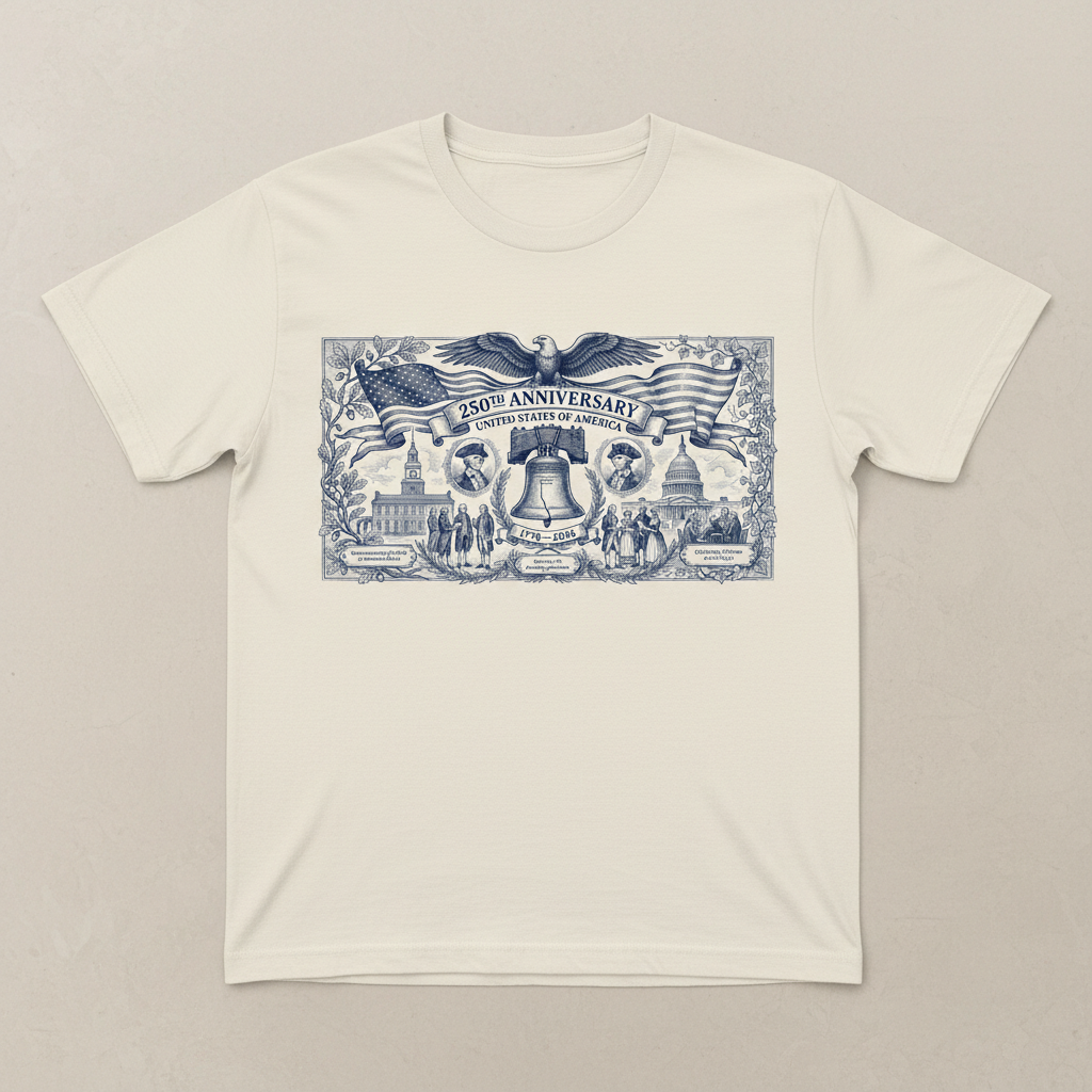 250 Years of Liberty — America 250 Heritage Tee