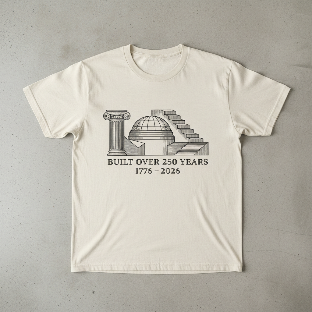 Steps of Progress — America 250 Heritage Tee