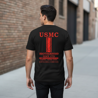 USMC "Brotherhood Since 1775" Forged In Battle Tee