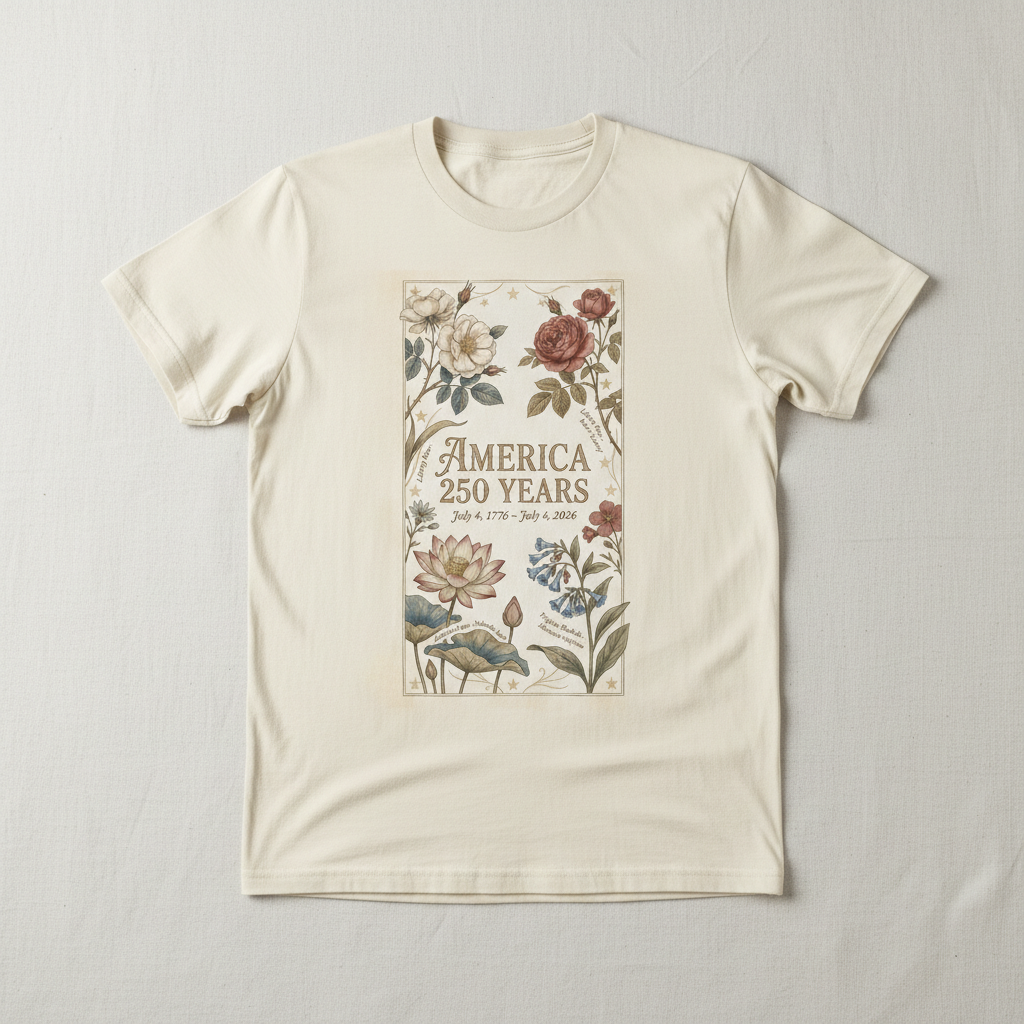 Botanical History — America 250 Heritage Tee