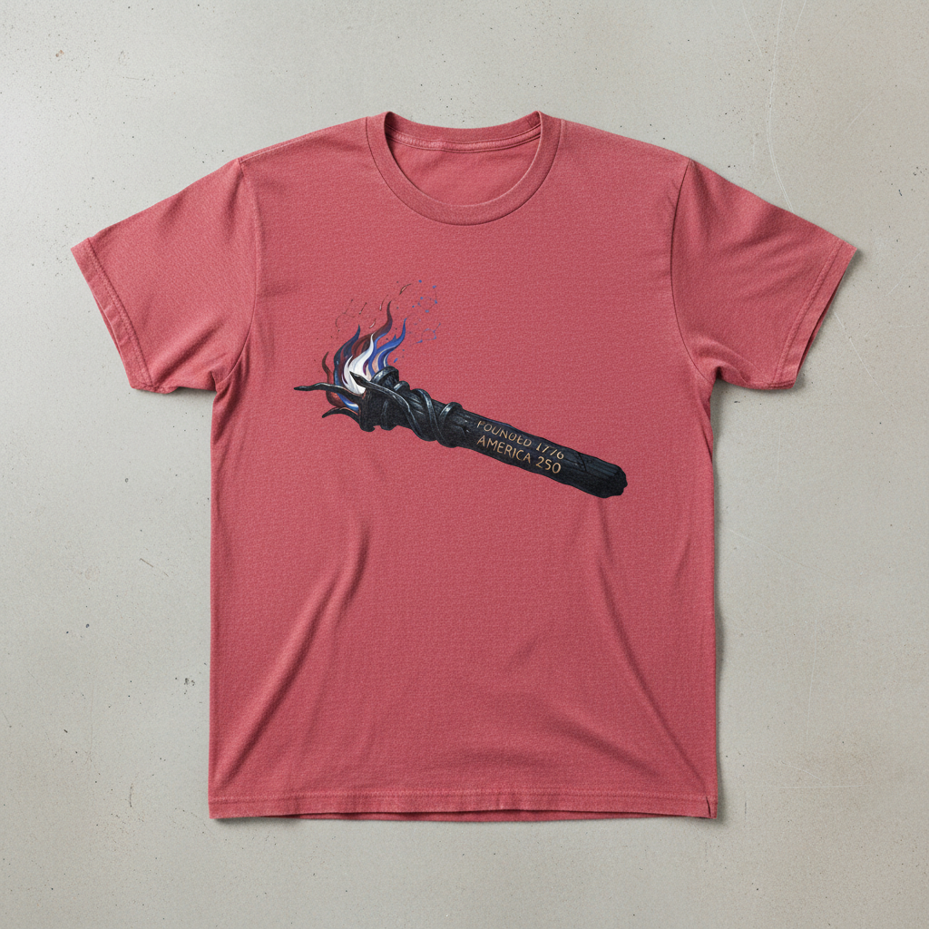 Vigilant Flame — America 250 Heritage Tee