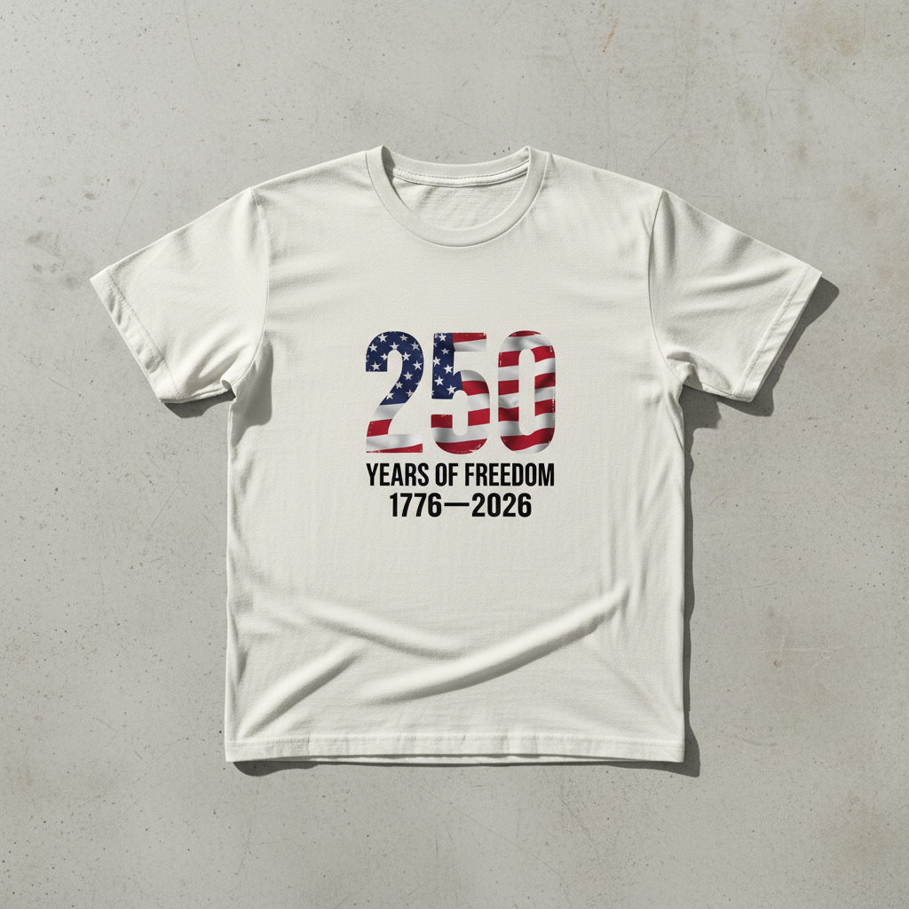 Freedom Waves — America 250 Heritage Tee
