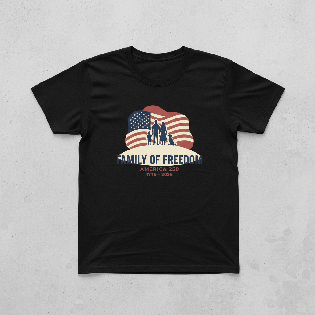 Homestead Harmony — America 250 Heritage Tee
