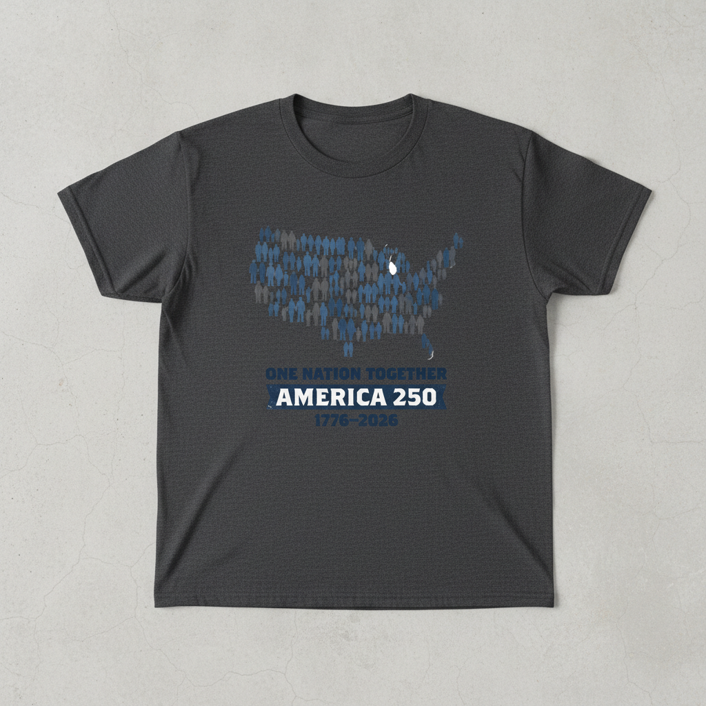 United Silhouette — America 250 Heritage Tee