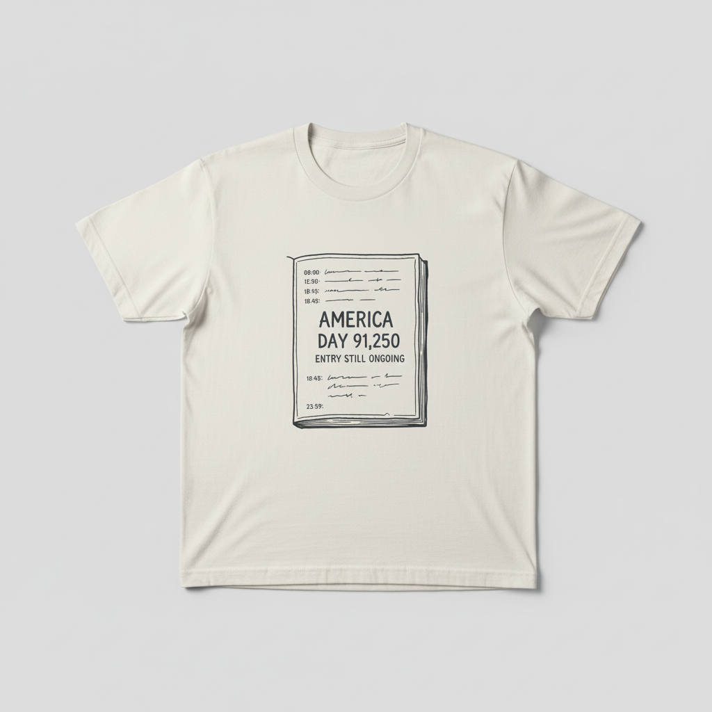 Entry Still Ongoing — America 250 Tee