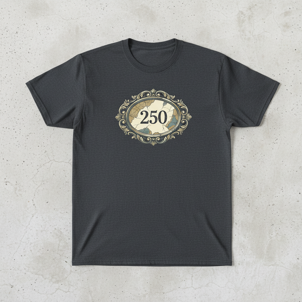 Framed in Time — America 250 Tee