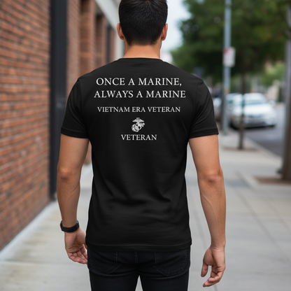 "Semper Fidelis" USMC Vietnam Era Veteran Tribute Tee