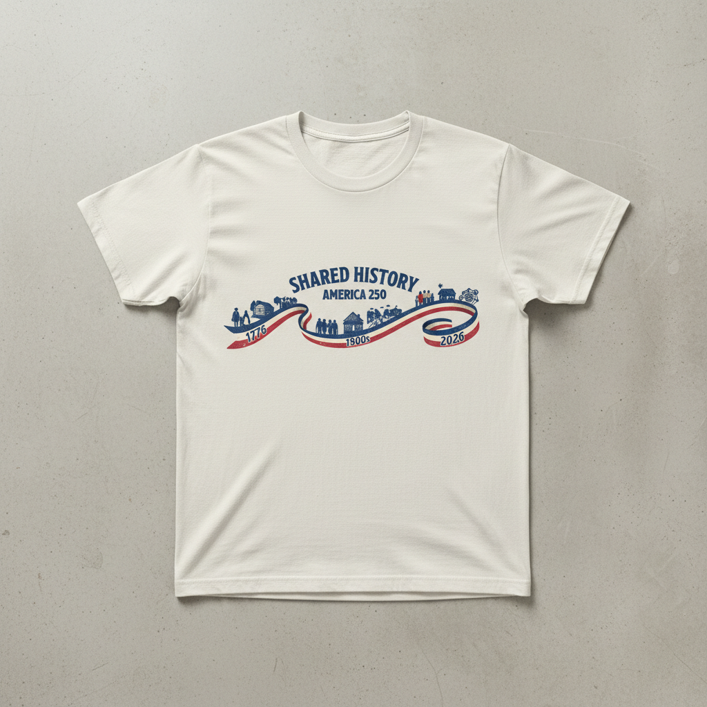 National Ribbon — America 250 Heritage Tee
