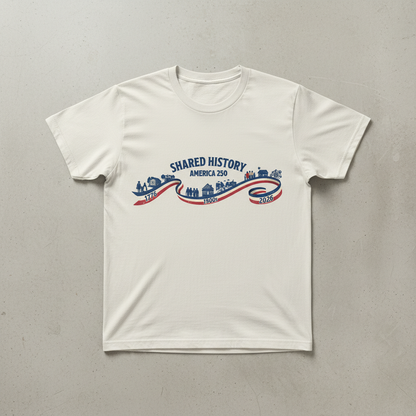 National Ribbon — America 250 Heritage Tee