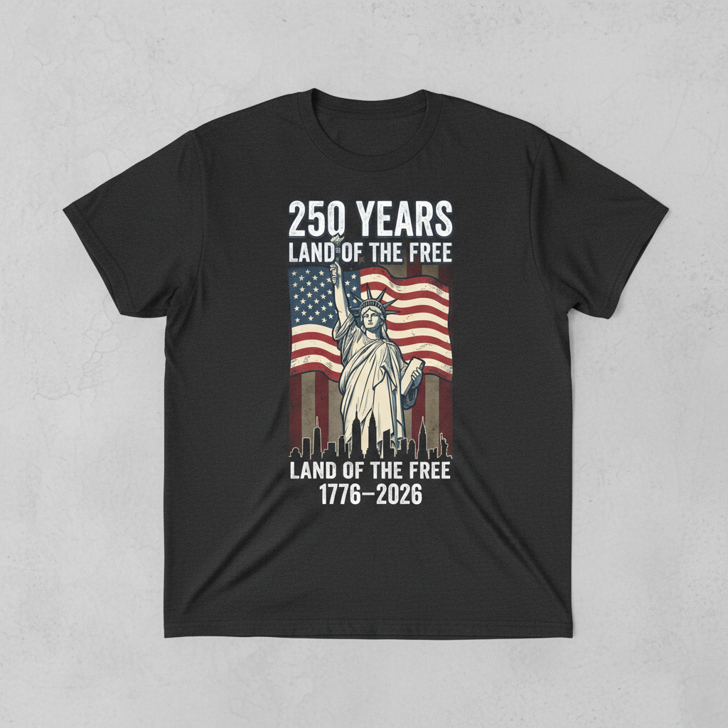 Liberty's Skyline — America 250 Heritage Tee